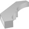 Ekena Millwork 3 1/2-in. W x 24-in. D x 30-in. H Balboa Architectural Grade PVC Knee Brace BRCP035X24X30BOA - alternate 6